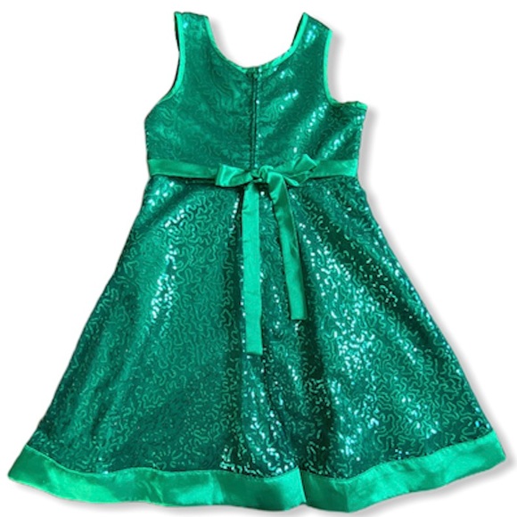NWOT Jona Michelle Sequin Dress Kid’s 10 - Picture 2 of 8